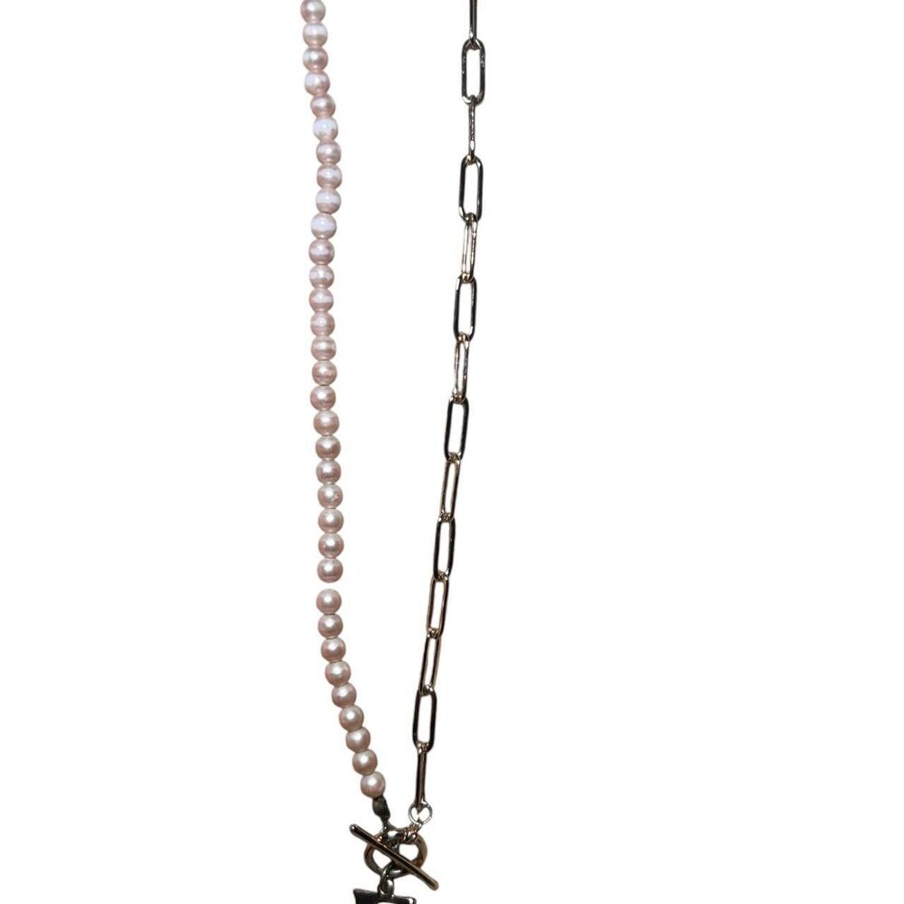 Women's Silver and White Jewelry